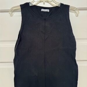Black Sweater Tank